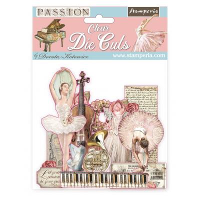 Stamperia Passion Die Cuts - Passion